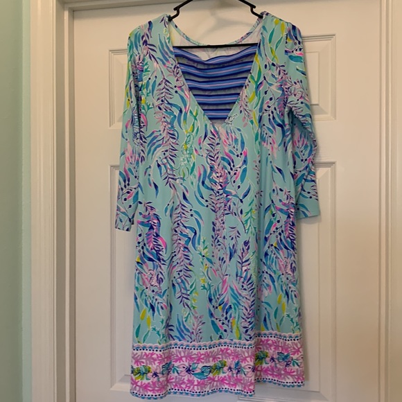 Lilly Pulitzer Dress side Medium - Picture 3 of 8